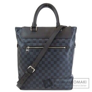 Louis Vuitton Greenwich Damier Cobalt Blue Tote Bag Canvas